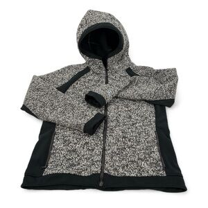 Kuhl StormBlack and Gray Hooded‎ Jacket